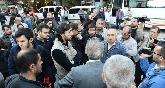 Eskişehir'de protesto gerginliği