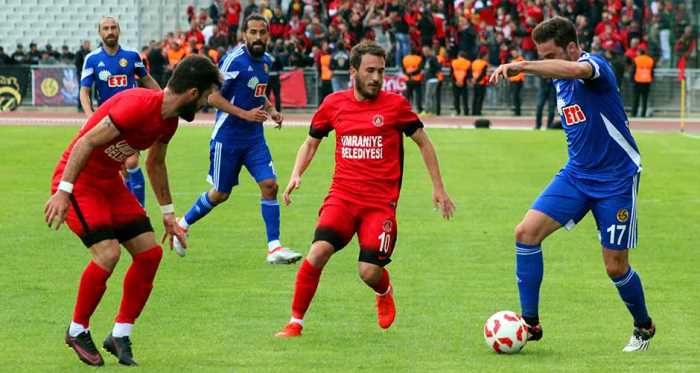 Ümraniyespor: 2 - Eskişehirspor: 2 