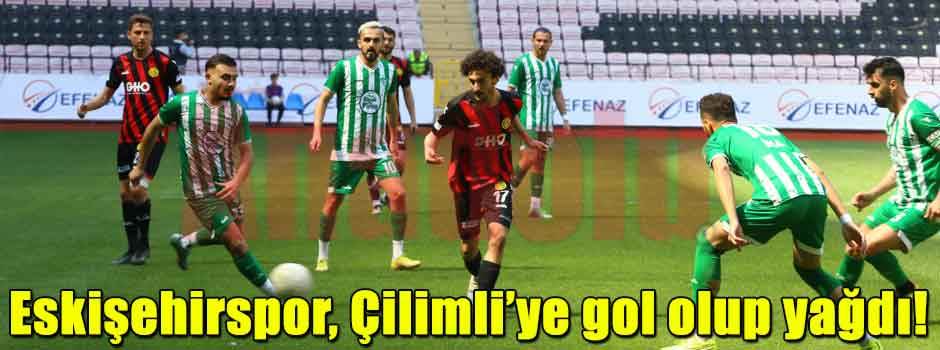 Eskişehirspor - Çilimli Belediyespor: 4 - 1 (Geniş maç özeti)